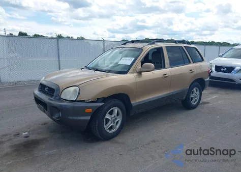 2001 Hyundai Santa Fe 2.7L V6 Gls/2.7L V6 Lx из США, поврежденный, VIN KM8SC83D71U135561